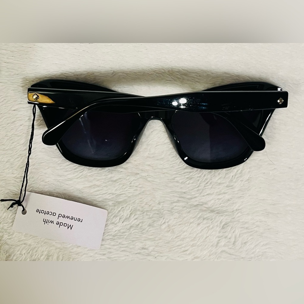 Kate Spade Amelie Black Sunglasses NWT! ♠️ - Picture 5 of 10